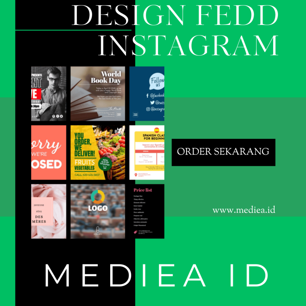 DESIGN FEED INSTAGRAM - mediea.id