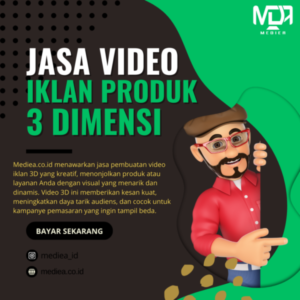 JASA VIDEO IKLAN/PROMOSI 3D