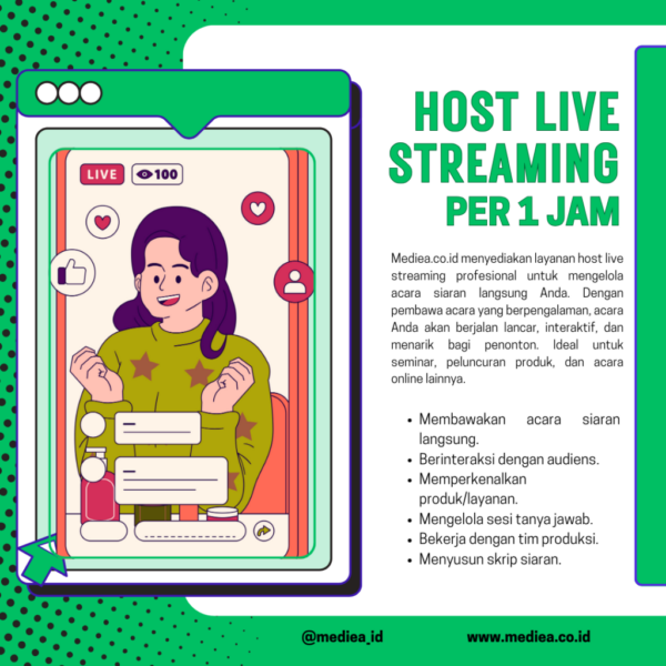 HOST LIVE STREAMING