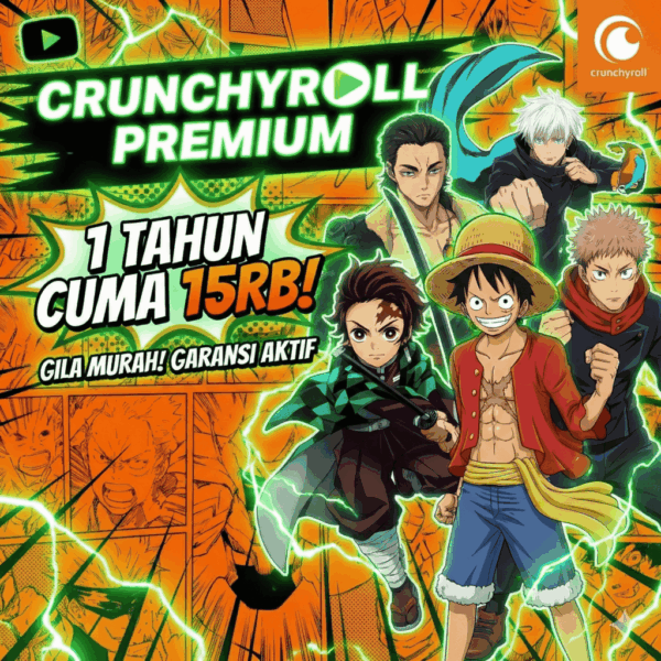 crunchyroll 1 tahun