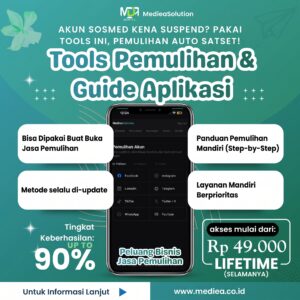 MedieaSolution - Tools Pemulihan
