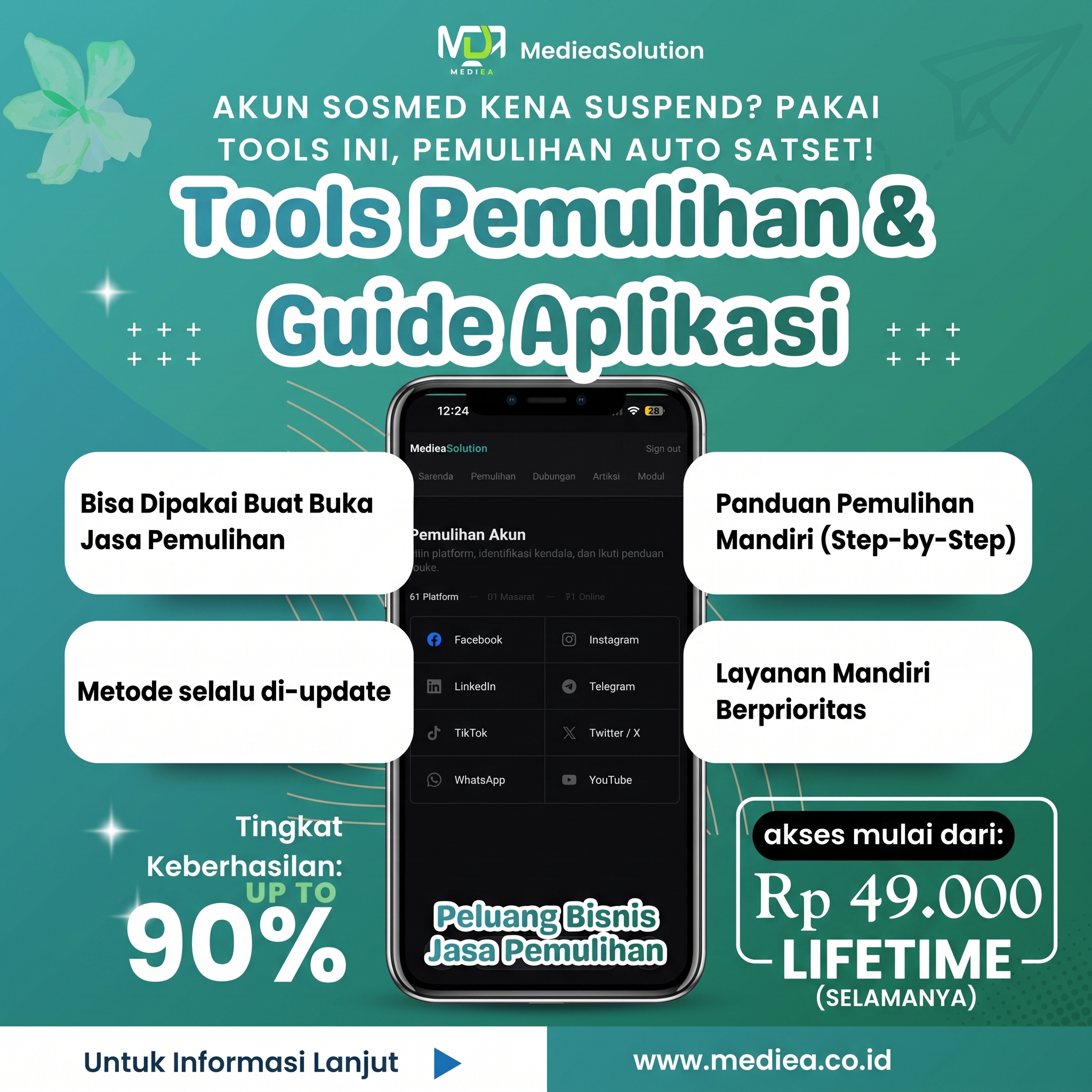 MedieaSolution - Tools Pemulihan
